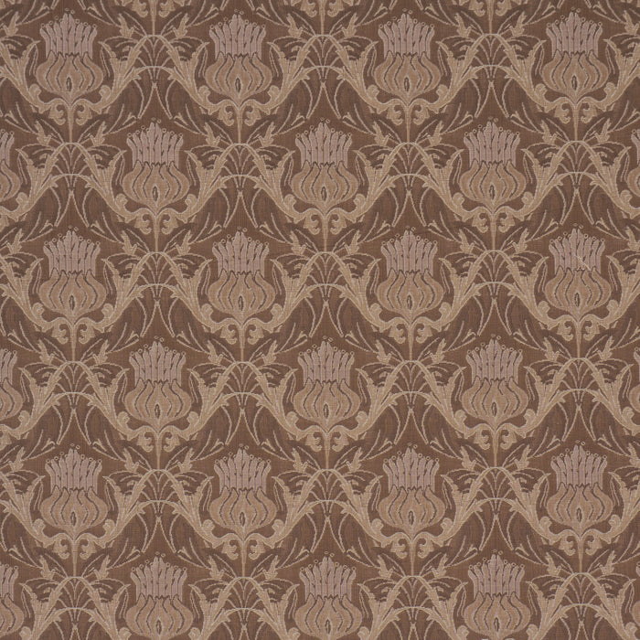 Schumacher Rowallan Trellis Bronze Fabric Sample 86632