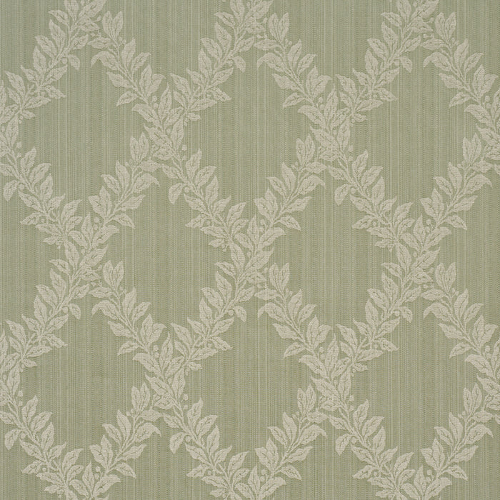 Schumacher Tyninghame Trellis Sage Fabric 86640