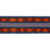 Schumacher Biyan Tape Orange Trim 86661