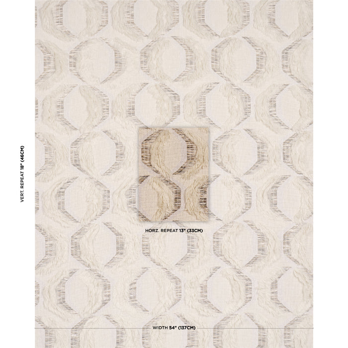 Schumacher Samira Birch Fabric 86690