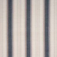 Schumacher Idris Stripe Indigo Fabric 86711