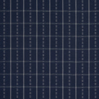 Schumacher Ayan Indigo Fabric 86722