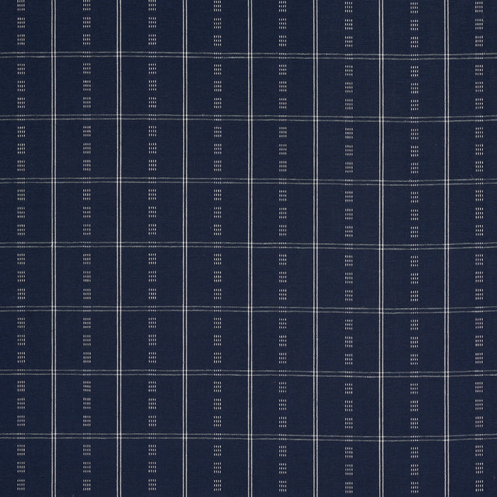 Schumacher Ayan Indigo Fabric 86722