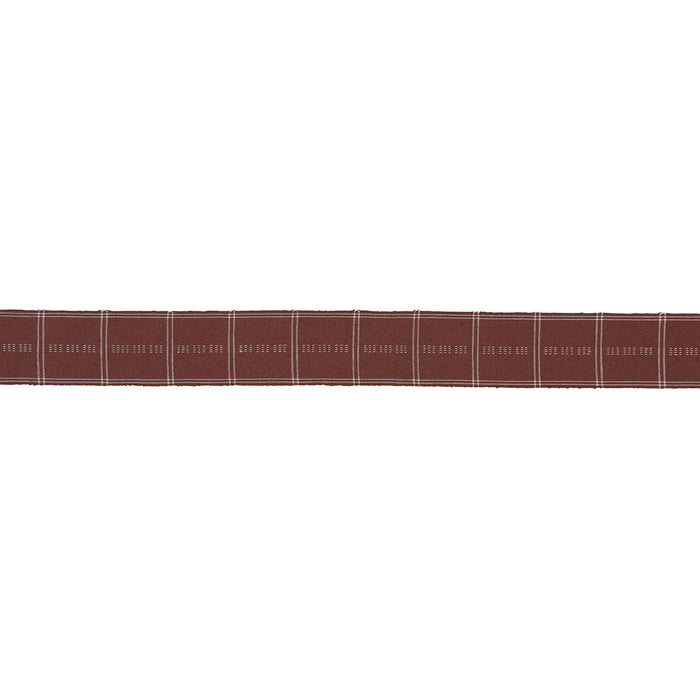 Schumacher Ayan Tape Terracotta Trim 86731