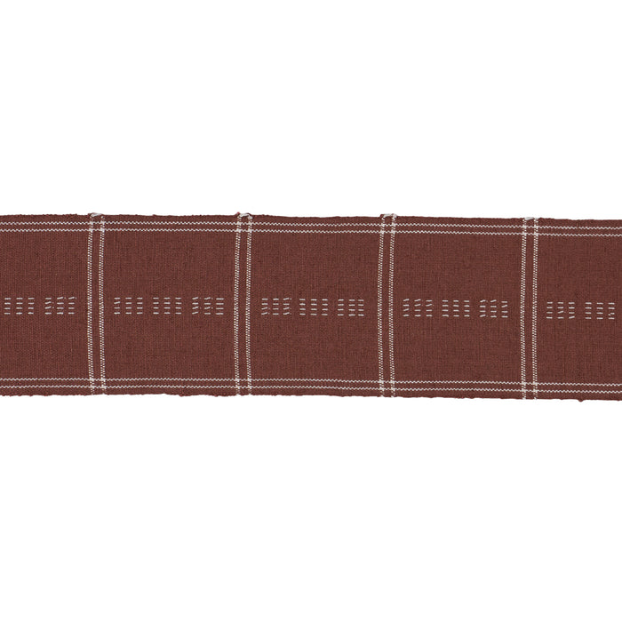 Schumacher Ayan Tape Terracotta Trim 86731