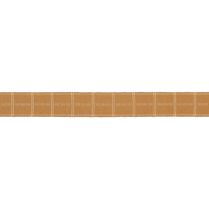 Schumacher Ayan Tape Ochre Trim Sample 86732