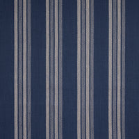 Schumacher Nor Stripe Indigo Fabric 86742