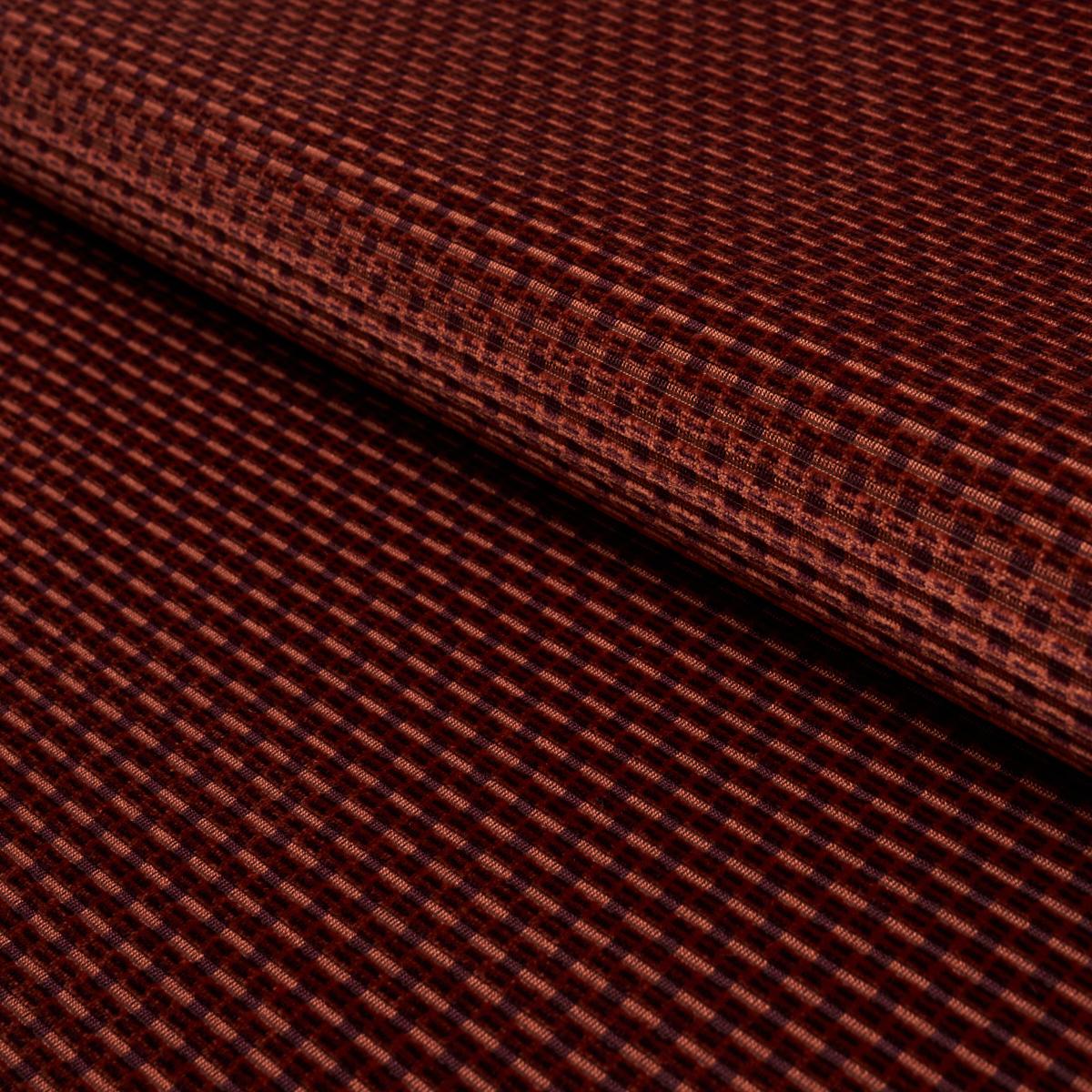 Schumacher Nikki Performance Brown Fabric Sample 86811