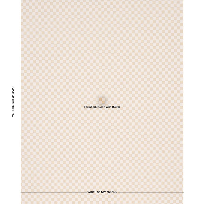 Schumacher Elkhart Performance Chocolate Fabric Sample 86821