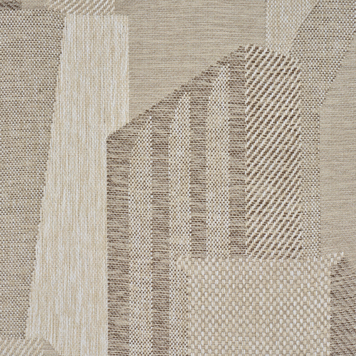Schumacher The City's Silent Lines Indoor/Outoor Stone Fabric 86830