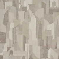 Schumacher The City's Silent Lines Indoor/Outoor Stone Fabric 86830