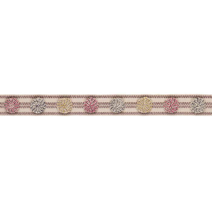 Schumacher The City's Silent Lines Tape Lollipop Trim Sample 86841
