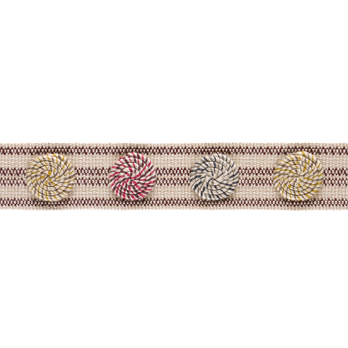 Schumacher The City's Silent Lines Tape Lollipop Trim 86841