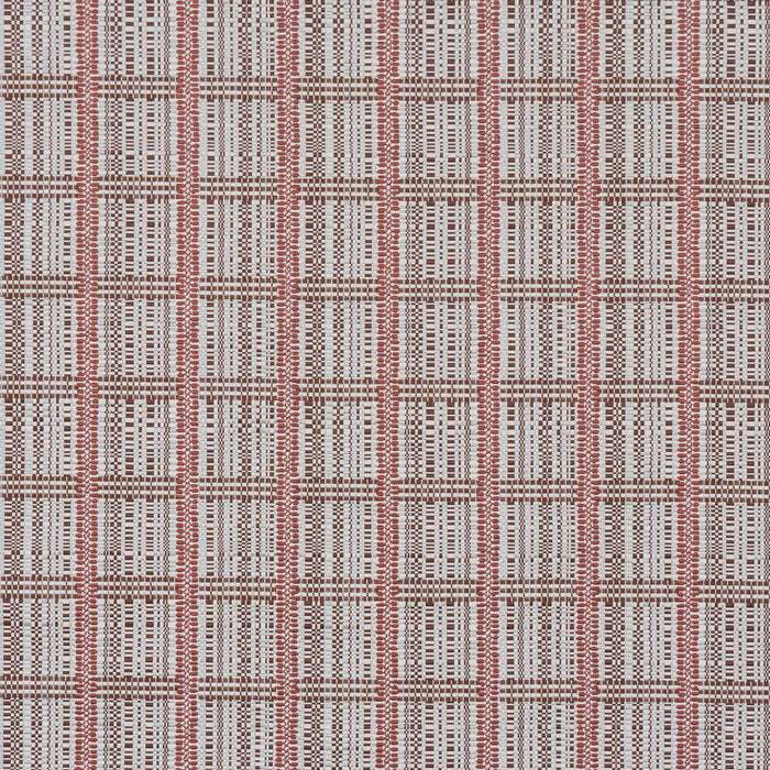 Schumacher Skyline Plaid Merlot Fabric 86851