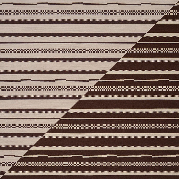 Schumacher Skyline Stripes Reversible Americano Fabric 86870