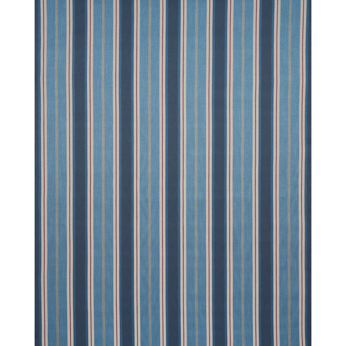 Schumacher Double Face Stripes Denim Rosã© Fabric Sample 86882