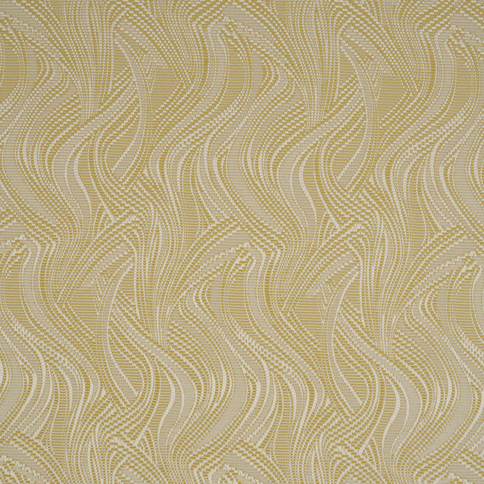 Schumacher Quilted Waves Indoor/Outdoor Chartreuse Fabric 86892