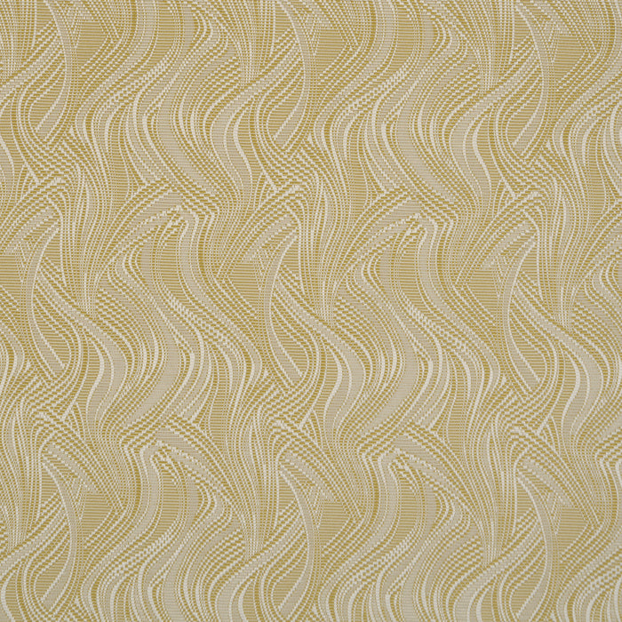 Schumacher Quilted Waves Indoor/Outdoor Chartreuse Fabric 86892