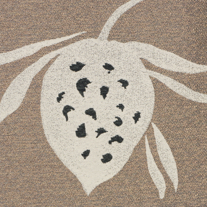 Schumacher High Line Metallic Brown Fabric Sample 86900