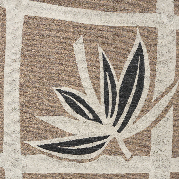 Schumacher High Line Metallic Brown Fabric Sample 86900