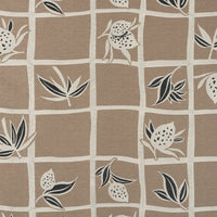 Schumacher High Line Metallic Brown Fabric 86900