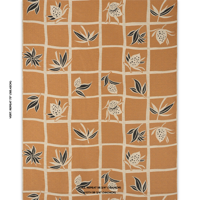 Schumacher High Line Cuivre Fabric Sample 86902