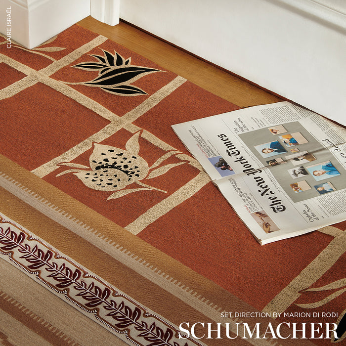 Schumacher High Line Cuivre Fabric Sample 86902
