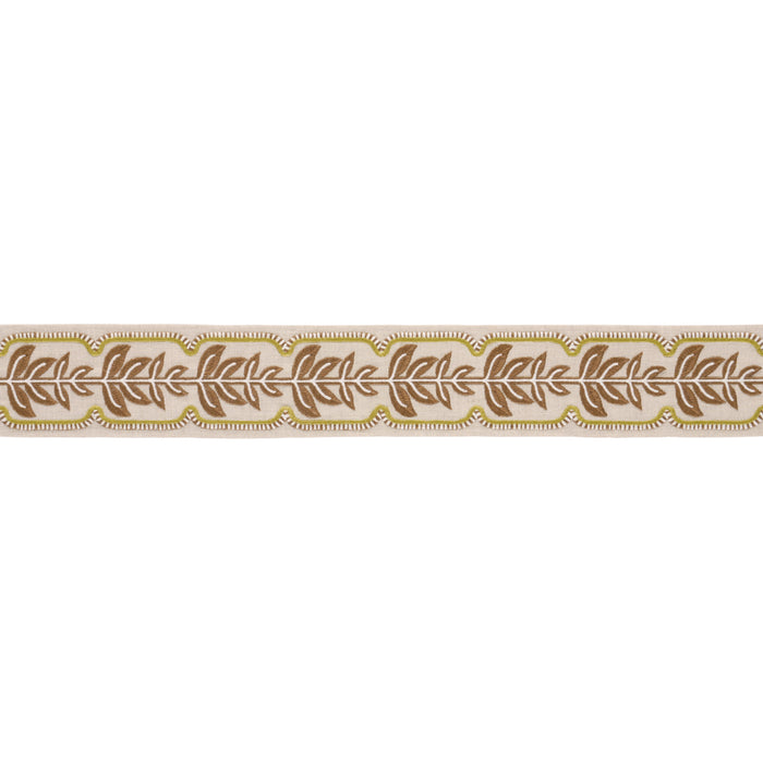 Schumacher High Line Tape Chartreuse Trim Sample 86912
