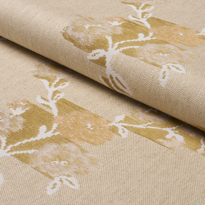 Schumacher Trace Of Connection Blush Fabric 86921