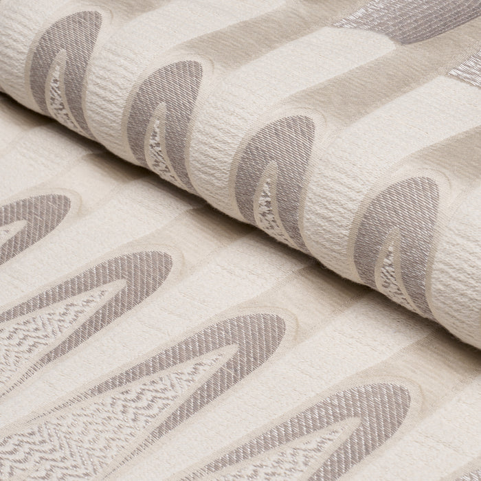 Schumacher Nightfall Skyline Nacre Fabric Sample 86940
