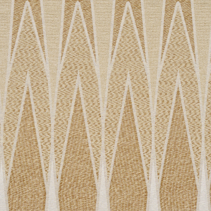 Schumacher Nightfall Skyline Antique Gold Fabric Sample 86942