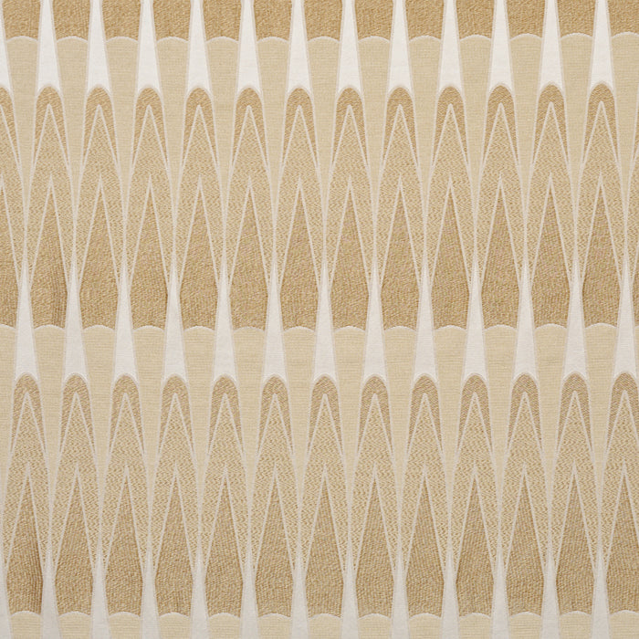 Schumacher Nightfall Skyline Antique Gold Fabric 86942