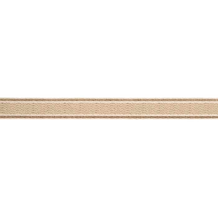 Schumacher Nightfall Skyline Tape Antique Gold Trim Sample 86950
