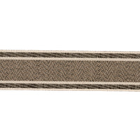 Schumacher Nightfall Skyline Tape Metallic Brown Trim 86951