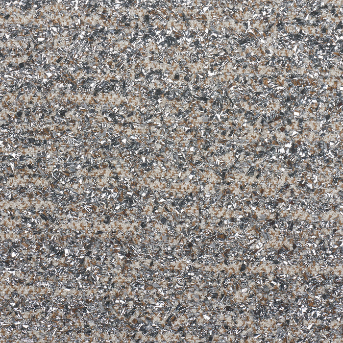 Schumacher Tenue De Soiree Sparkling Silver Fabric 86970