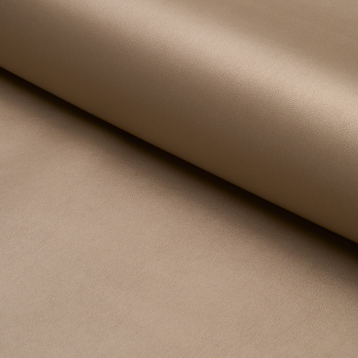 Schumacher Metallic Vegan Leather Outdoor Dune Fabric 86991