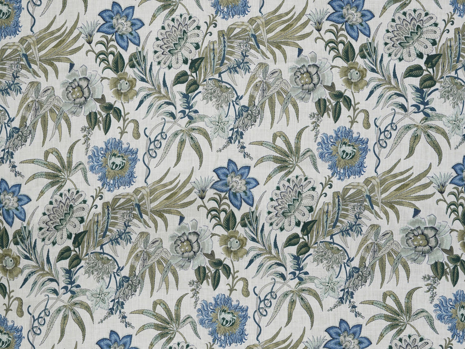 Jim Thompson Sandoway Blue Haze Fabric Sample JT013925002