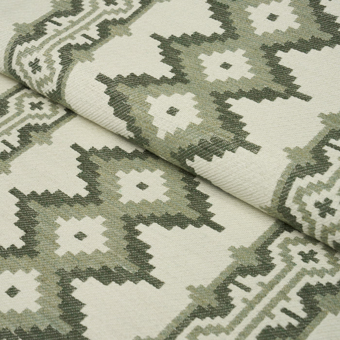 Schumacher Pathway Green Fabric 87000