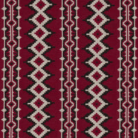 Schumacher Pathway Red Fabric 87001