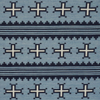 Schumacher Born For Water Sky Fabric 87011