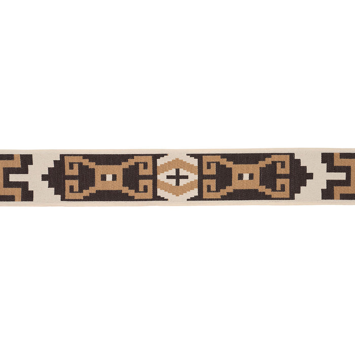 Schumacher Storm Pattern Tape Neutral Trim Sample 87040