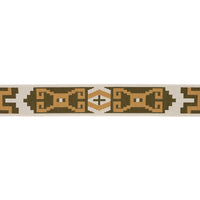 Schumacher Storm Pattern Tape Green Trim 87041