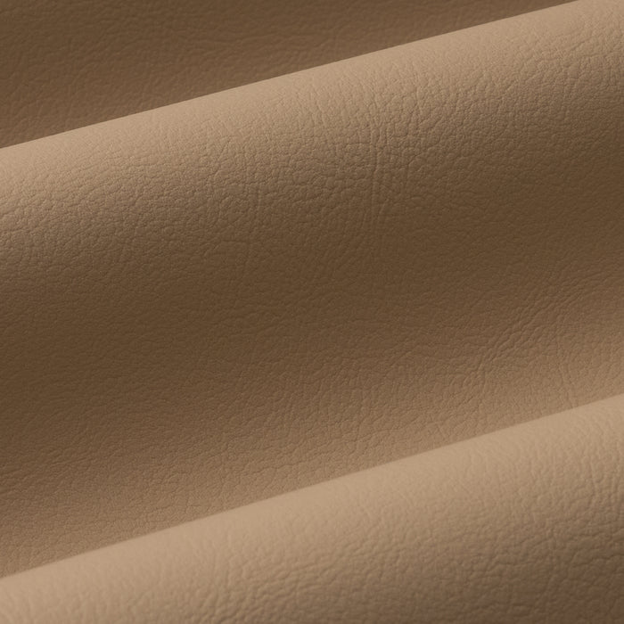 Schumacher Vegan Leather Indoor/Outdoor Buff Fabric Sample 87051