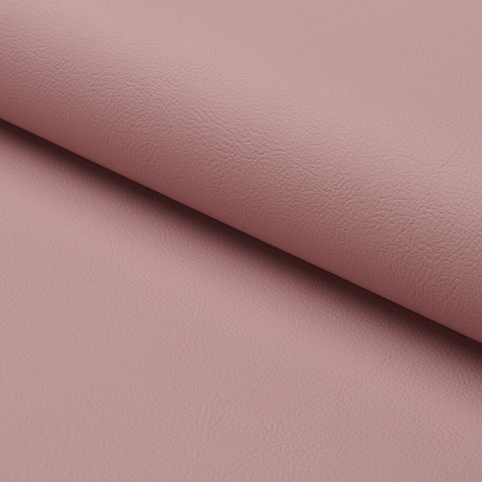 Schumacher Vegan Leather Indoor/Outdoor Mauve Fabric Sample 87054