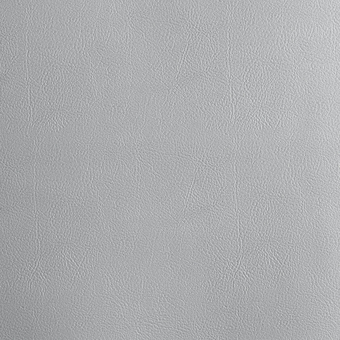 Schumacher Vegan Leather Indoor/Outdoor Silver Metallic Fabric 87057