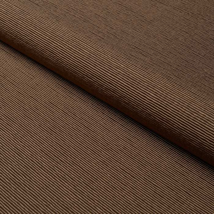 Schumacher Eisenhower Faille Brown Fabric 87072