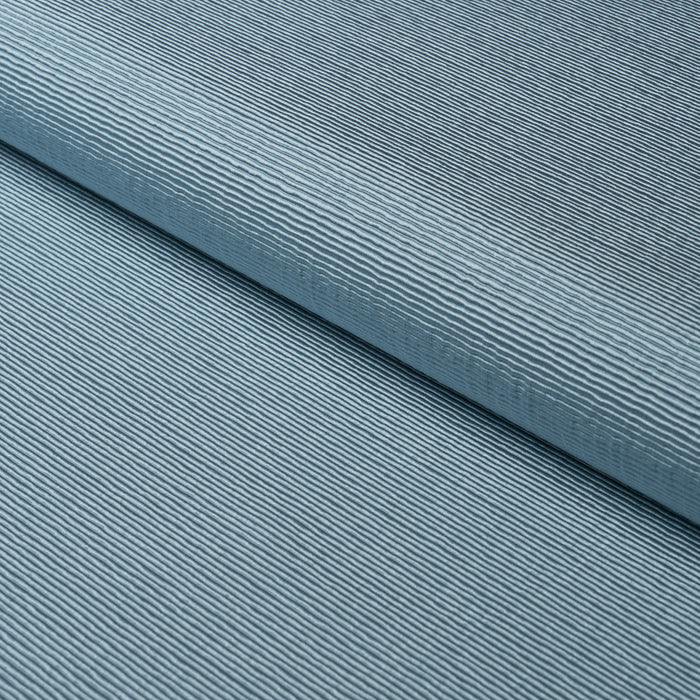 Schumacher Eisenhower Faille Blue Fabric Sample 87073