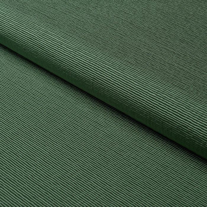 Schumacher Eisenhower Faille Emerald Fabric Sample 87074