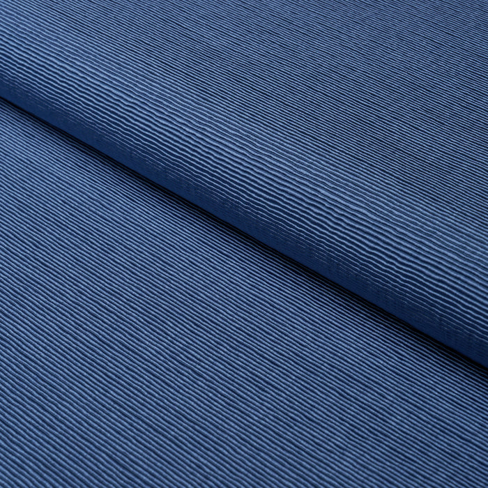 Schumacher Eisenhower Faille Cobalt Fabric 87075