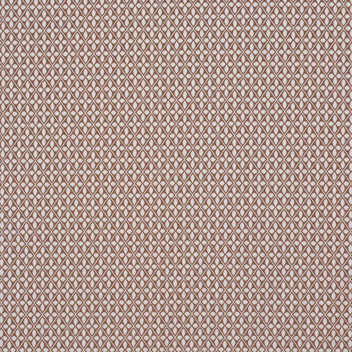 Schumacher Adams Damask Brown Fabric Sample 87082